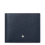 Montblanc Portafoglio pelle blu 127945