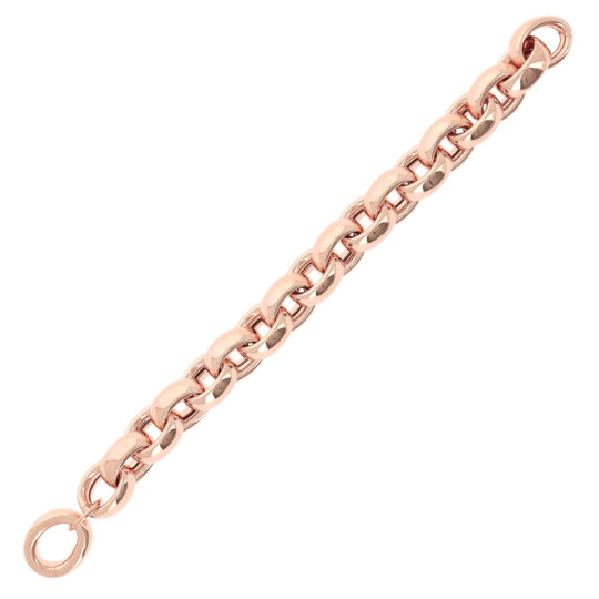 Bracciale Rolò Pesavento argento oro rosa