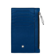 Montblanc Custodia 8 scomparti pelle blu 129687