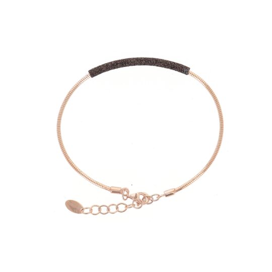 Pesavento bracciale argento oro rosa polvere bronzo