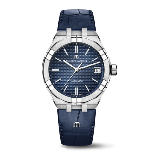 aikon automatic date - blu - orologio uomo