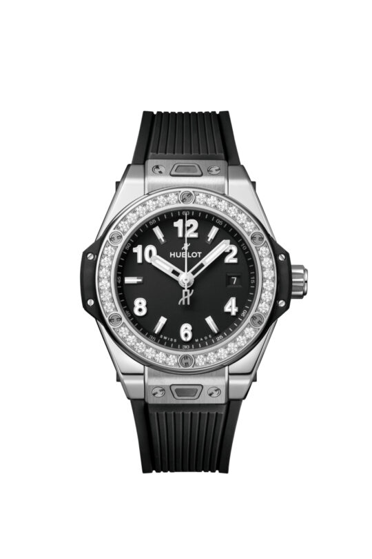 hublot-big-bang-one-click-steel-white-diamonds-black-33-mm-ref-485-sx-1170-rx-1204 - orologio donna