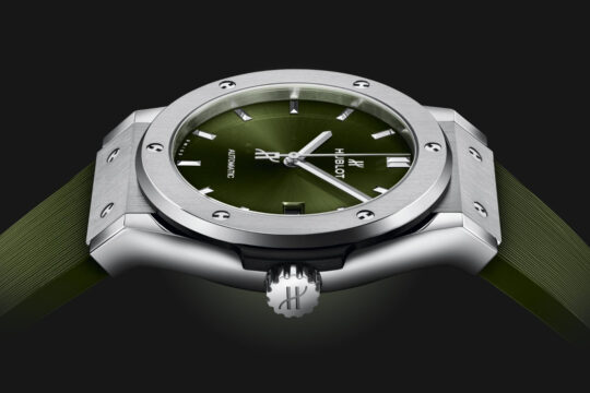 Hublot Classic Fusion Titanium Green 42 mm – ref. 542.NX.8970.RX - immagine 3