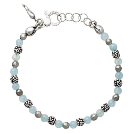 bracciale donna angelite argento M