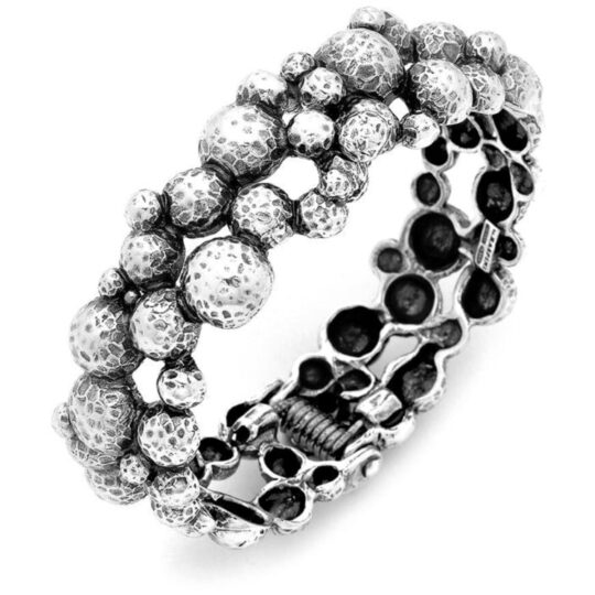 bracciale donna argento bubbles